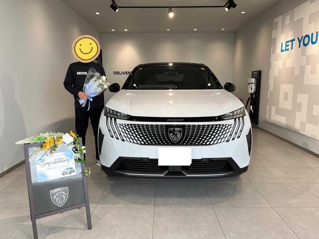✨PEUGEOT 3008 ご納車✨