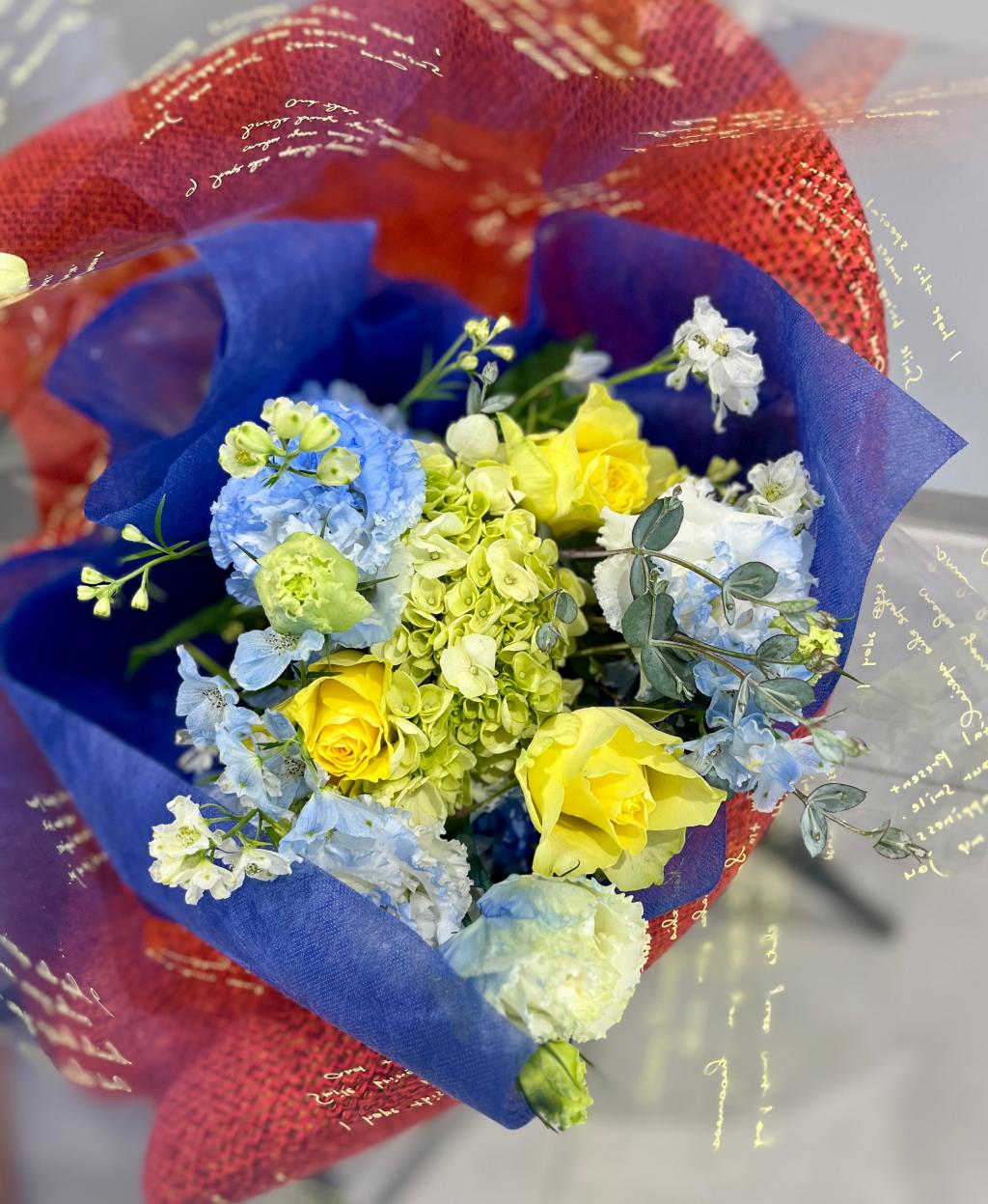 ご納車のお花💐