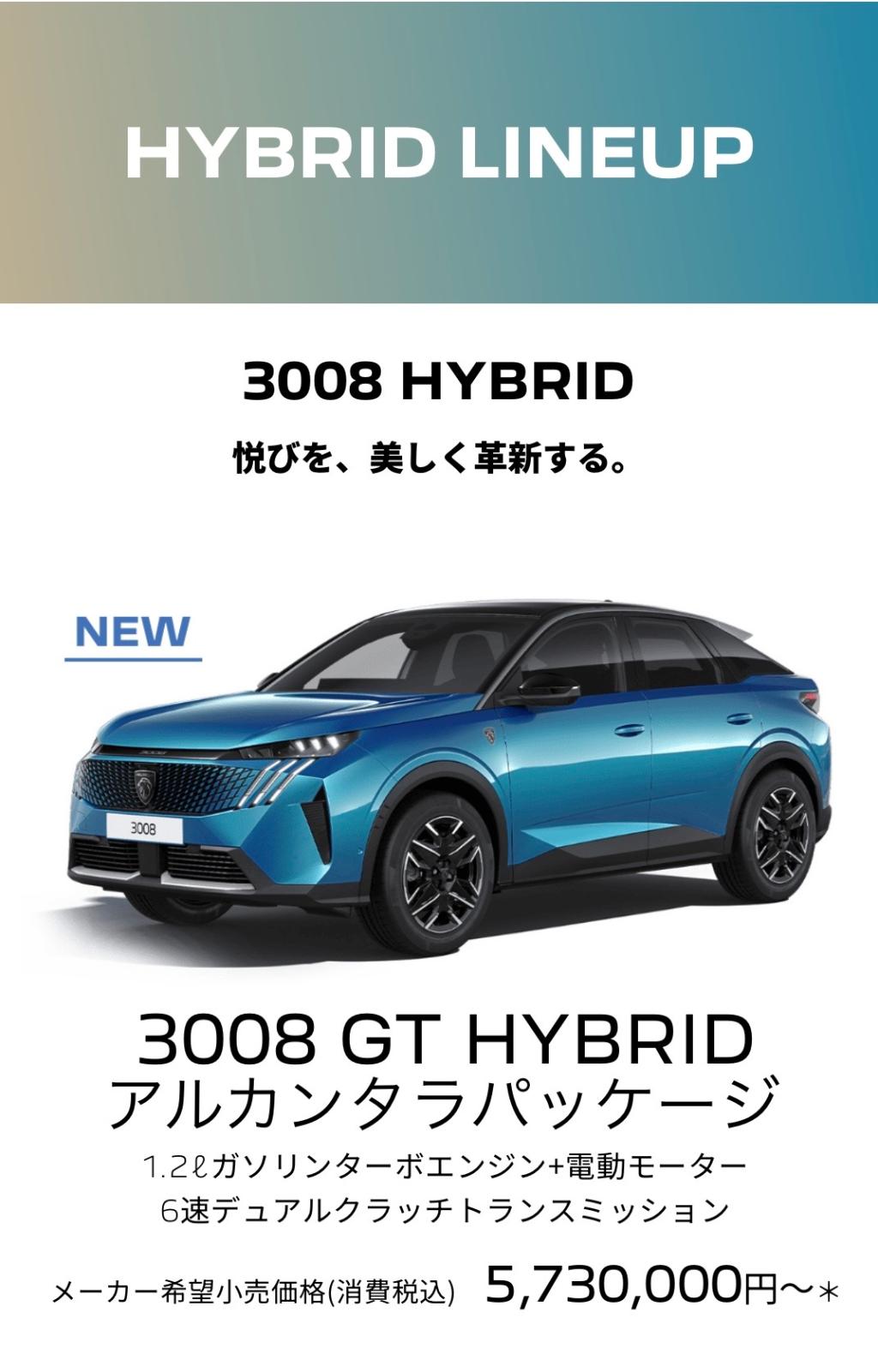 PEUGEOT 3008 HYBRID🚙✨