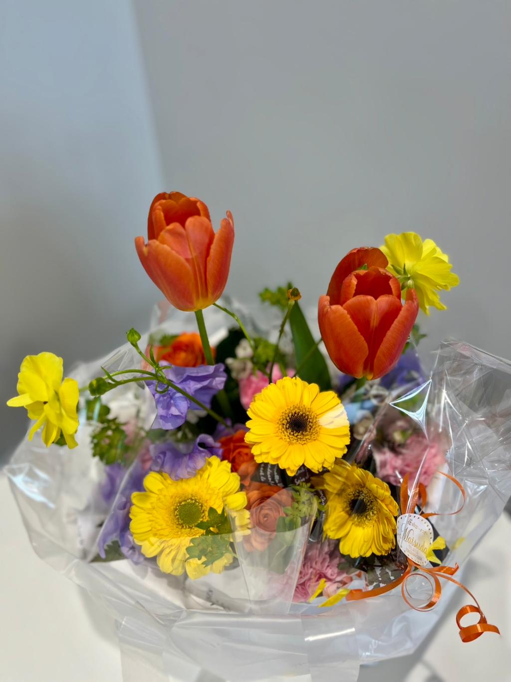 ご納車のお花💐