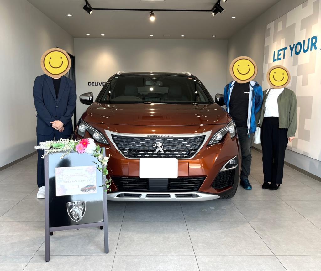 ✨PEUGEOT 3008 ご納車✨