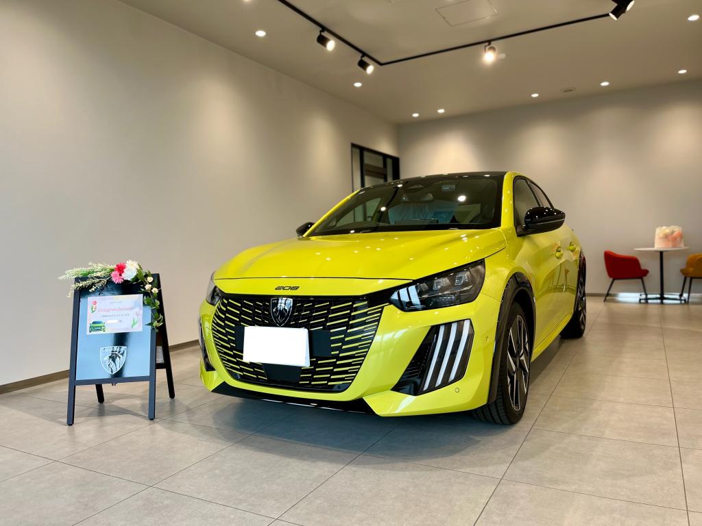 ✨PEUGEOT 208 ご納車✨