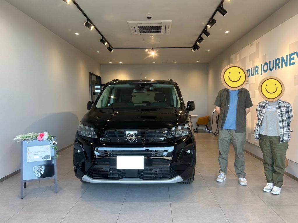 ✨PEUGEOT RIFTER ご納車✨